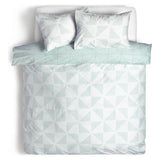 Habitat bedding set duck egg diamond dash single, imported from the UK