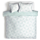 Habitat bedding set duck egg diamond dash single, imported from the UK