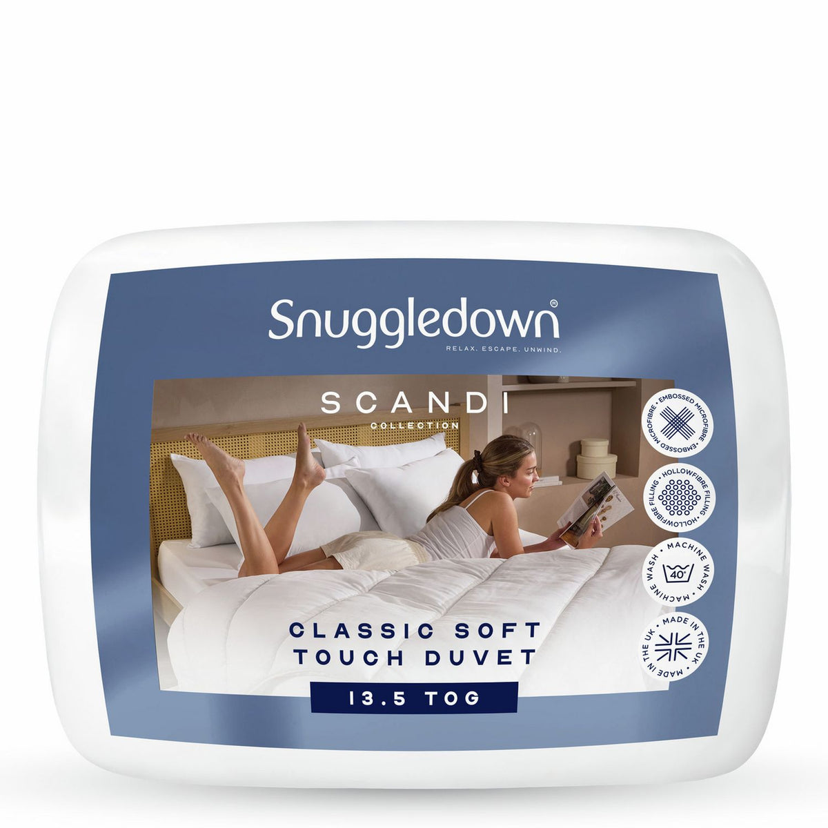 Snuggledown Scandi Classic 13.5 Tog Duvet - Single