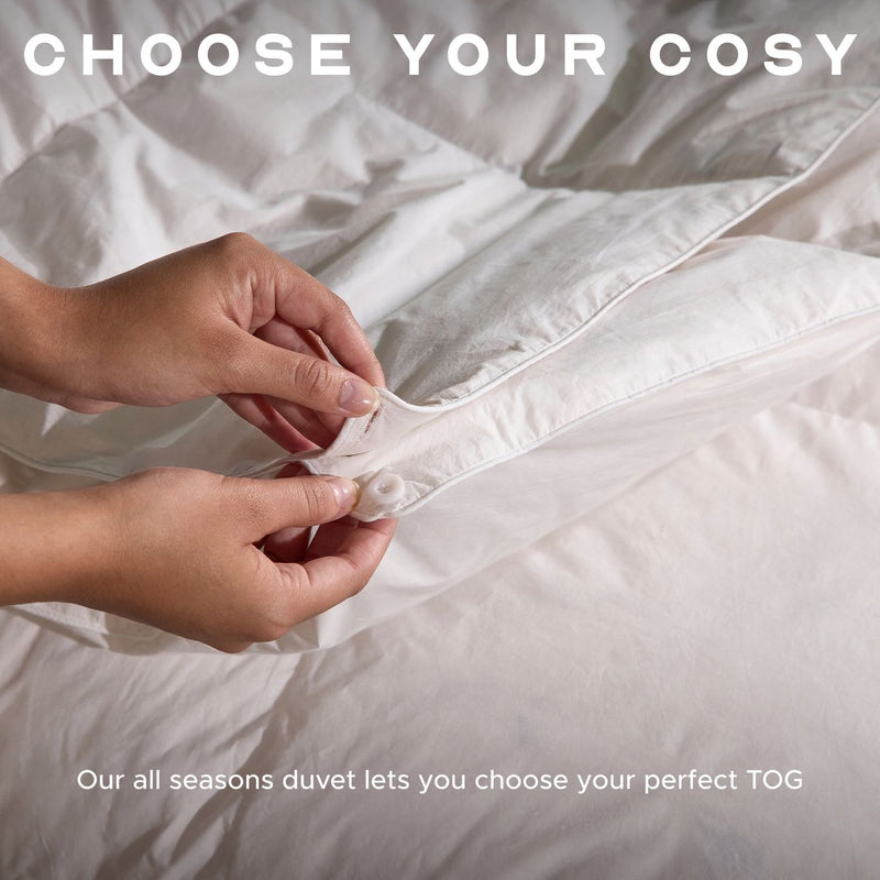 Snuggledown Hungarian Goose 4.5 tog duvet single - British product