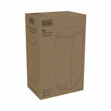 Black+Decker 20 litre pedal bin with soft close lid - British product