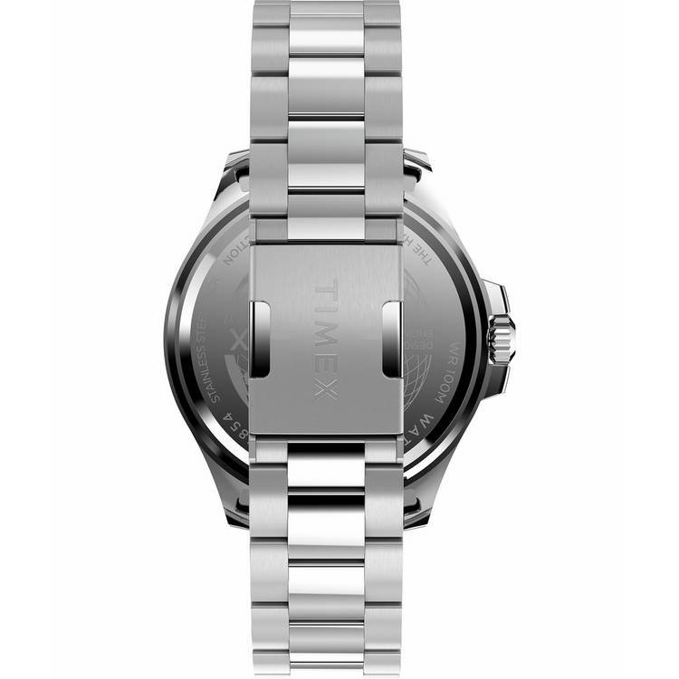 Timex watch stainless steel bracelet aventurine dial 43mm - British product