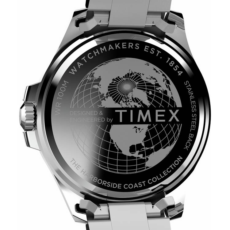 Timex watch stainless steel bracelet aventurine dial 43mm - British product