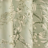 Habitat botanical print sage eyelet curtains 117x137cm, imported from the UK