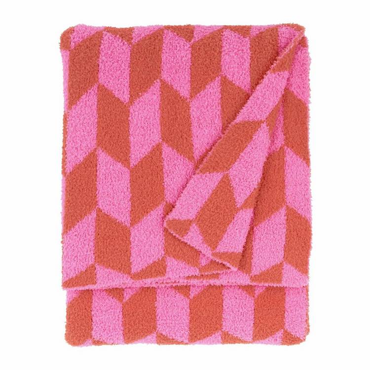 Furn throw pink 130x180cm, UK version