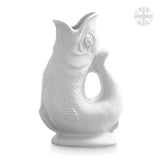 Wade ceramic fish jug white 1.2L - British product
