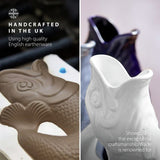Wade ceramic fish jug white 1.2L - British product