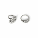 Revere Freedom silver-tone smooth ring set small, imported from the UK