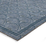 Catherine Lansfield Deco Blue Flatweave Rug 152x230cm - British product