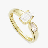 Revere gold plated ring medium, UK version