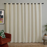 Furn chenille blackout curtains natural 117x137cm (British brand)