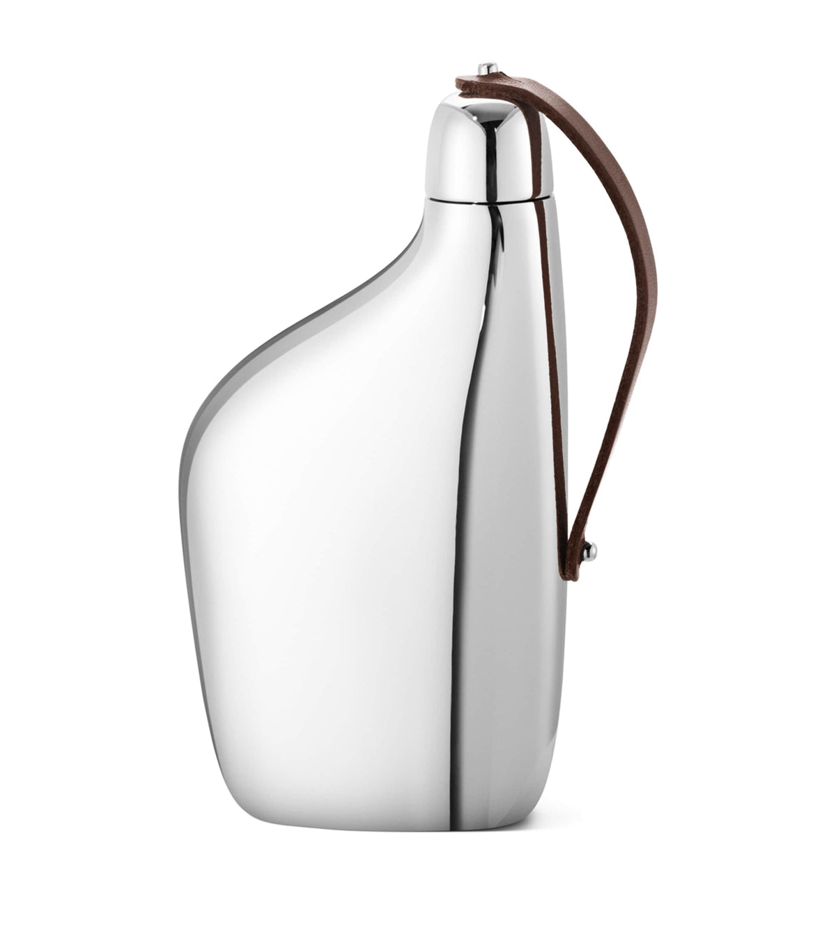 Georg Jensen Sky hip flask, UK version