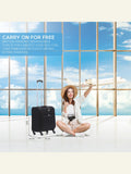 Flight Knight Black Flight Knight 56x45x25cm EasyJet Overhead Soft Case Cabin Carry On Suitcase Hand Black Luggage