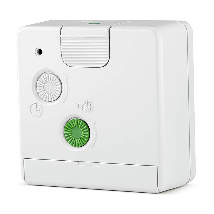 Braun analogue travel alarm clock white, imported from the UK