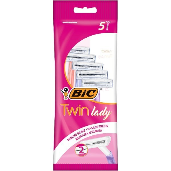 BIC Twin Lady Ladies Shaver Pack of 5 GOODS Superdrug   