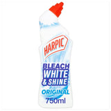 Harpic White & Shine Bleach Original Toilet Cleaner Gel    750ml GOODS M&S   