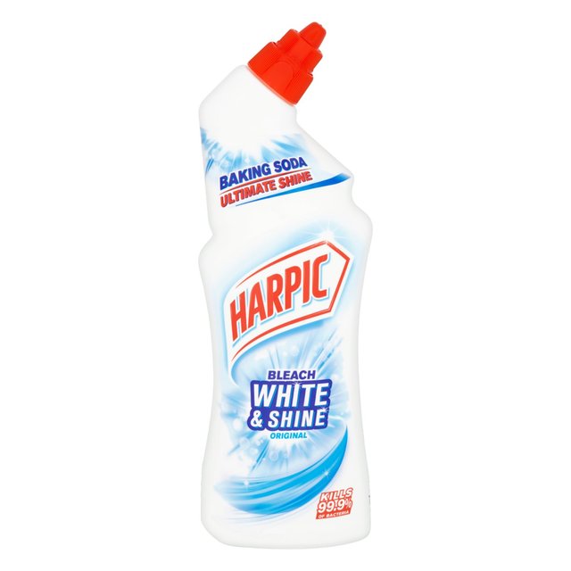 Harpic White & Shine Bleach Original Toilet Cleaner Gel    750ml