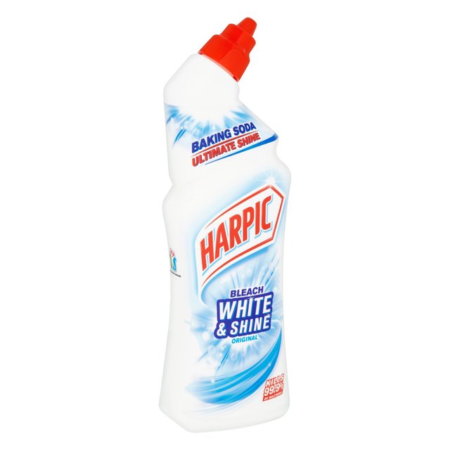 Harpic White & Shine Bleach Original Toilet Cleaner Gel    750ml GOODS M&S   