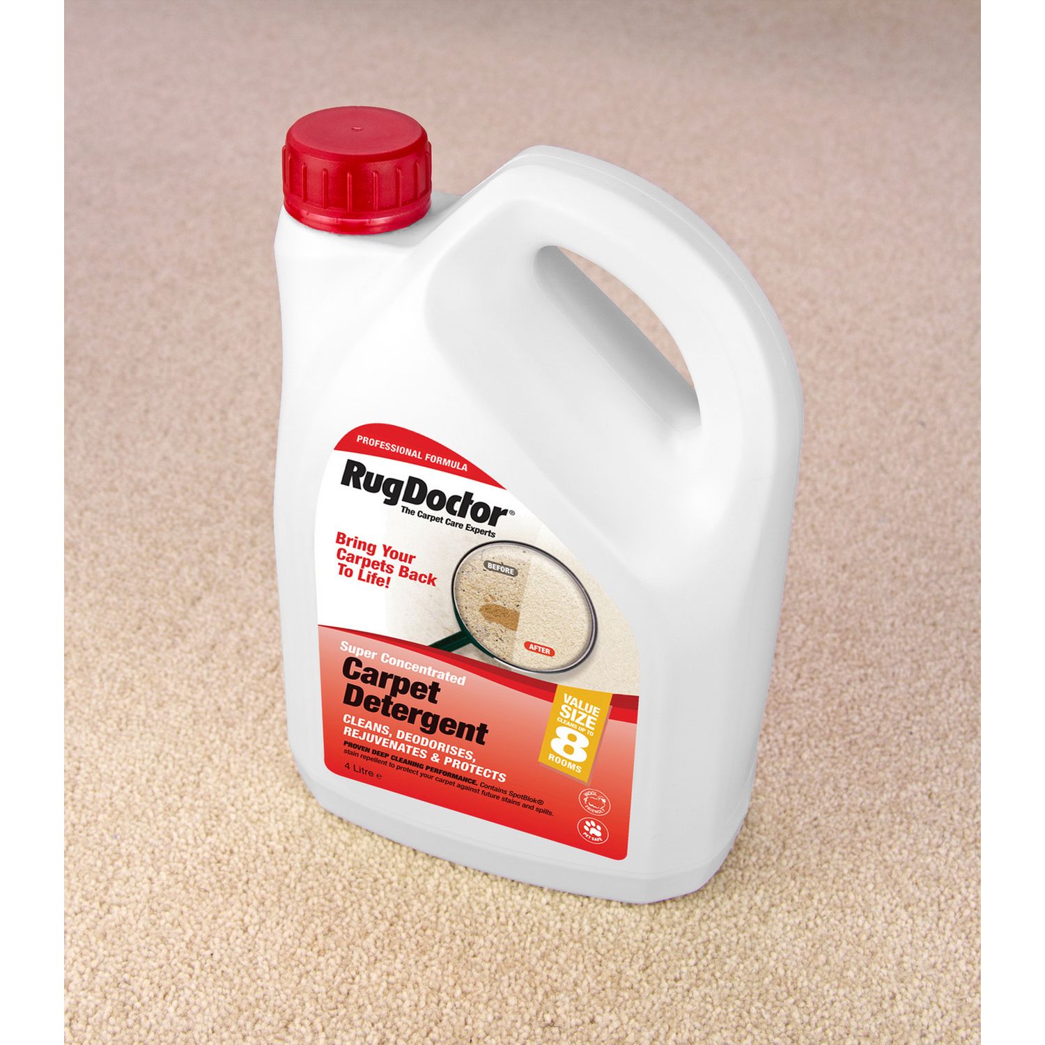 Rug Doctor Carpet Cleaning Solution 4 litres, UK version