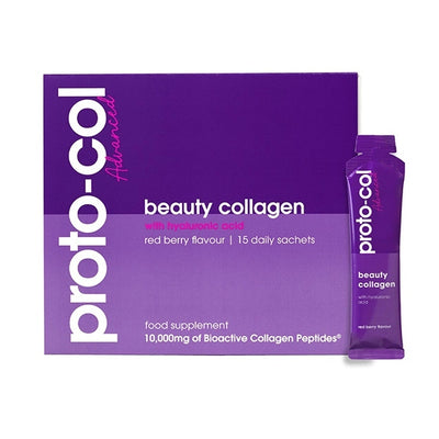 Superdrug Proto-col Beauty Collagen Red Berry Anti-Aging Drink 15 x 30ml- Buy online at McGrocer
