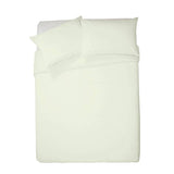 Habitat pure cotton double bedding set in cream (British brand)