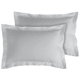 Habitat 400TC Egyptian Cotton Oxford Pillowcase Pair - Grey