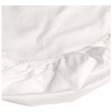 Habitat Egyptian Cotton 400TC Cream Fitted Sheet- Double