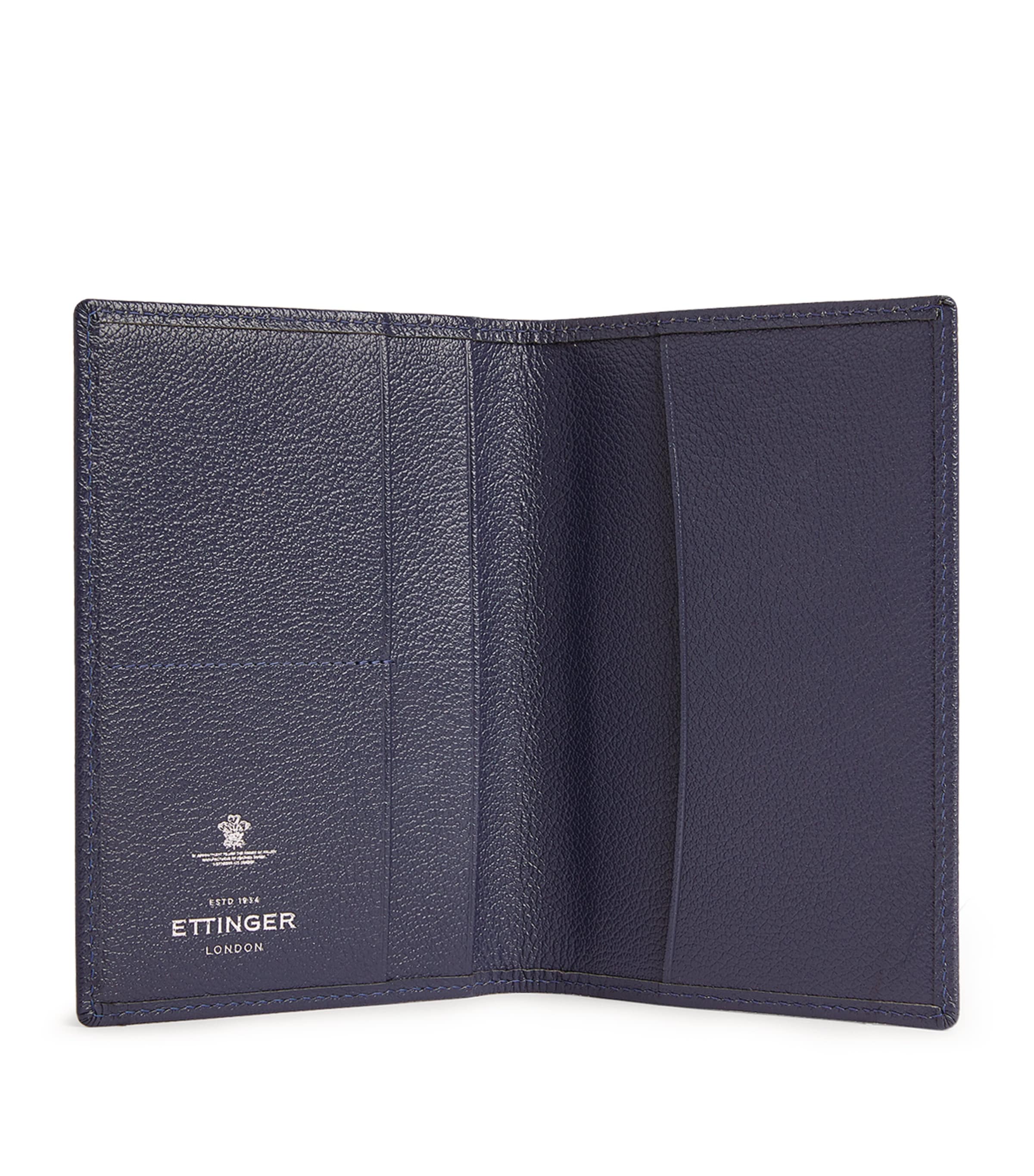 Ettinger Capra Leather Passport Case - British product