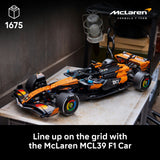 LEGO Technic McLaren MCL39 F1 car model 1:8 scale, imported from the UK