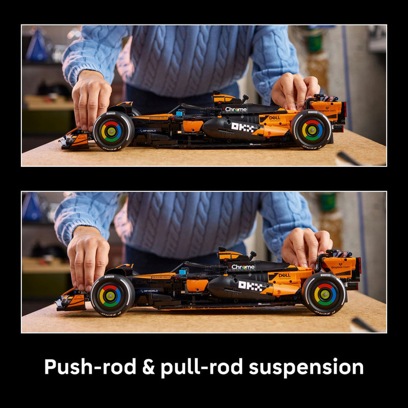 LEGO Technic McLaren MCL39 F1 car model 1:8 scale, imported from the UK