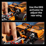 LEGO Technic McLaren MCL39 F1 car model 1:8 scale, imported from the UK