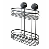 Argos Home suction cup shower caddy black - British product
