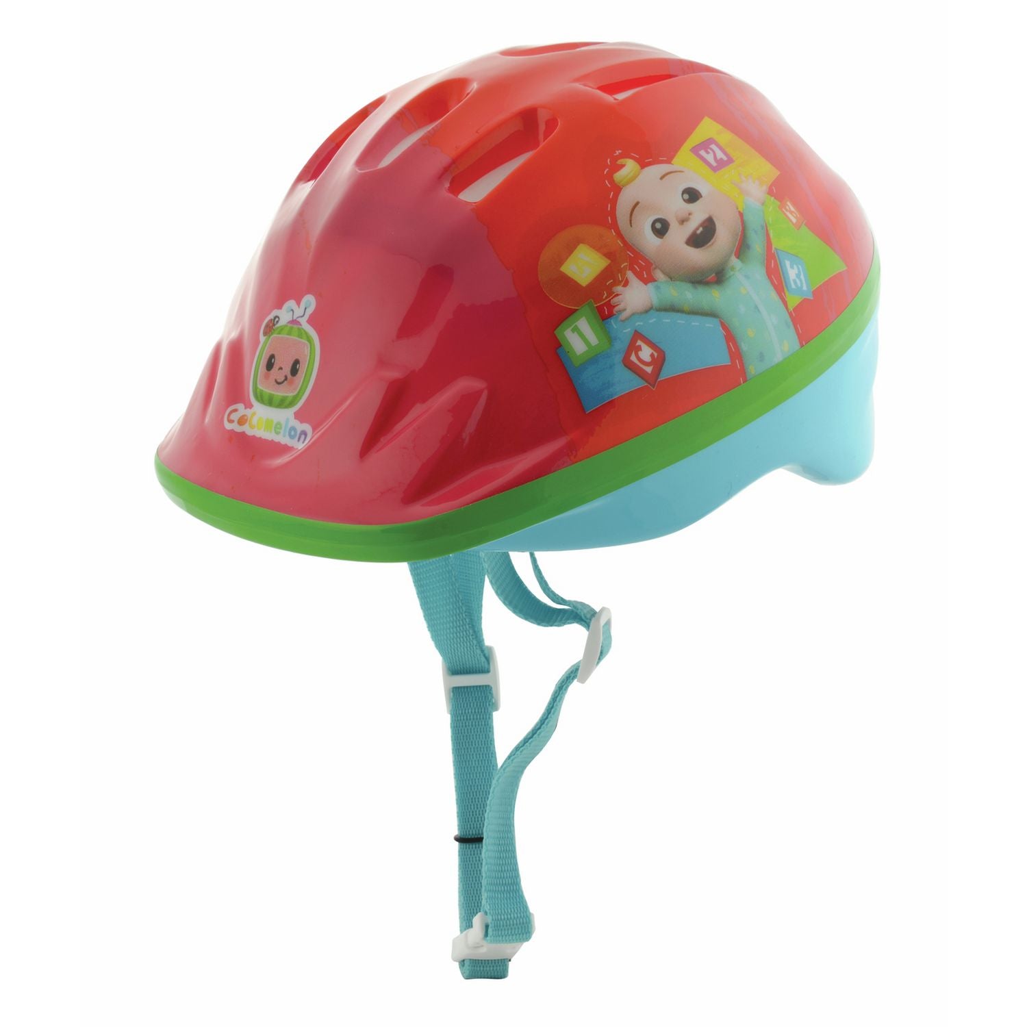 CoComelon multicolour kids bike helmet, imported from the UK