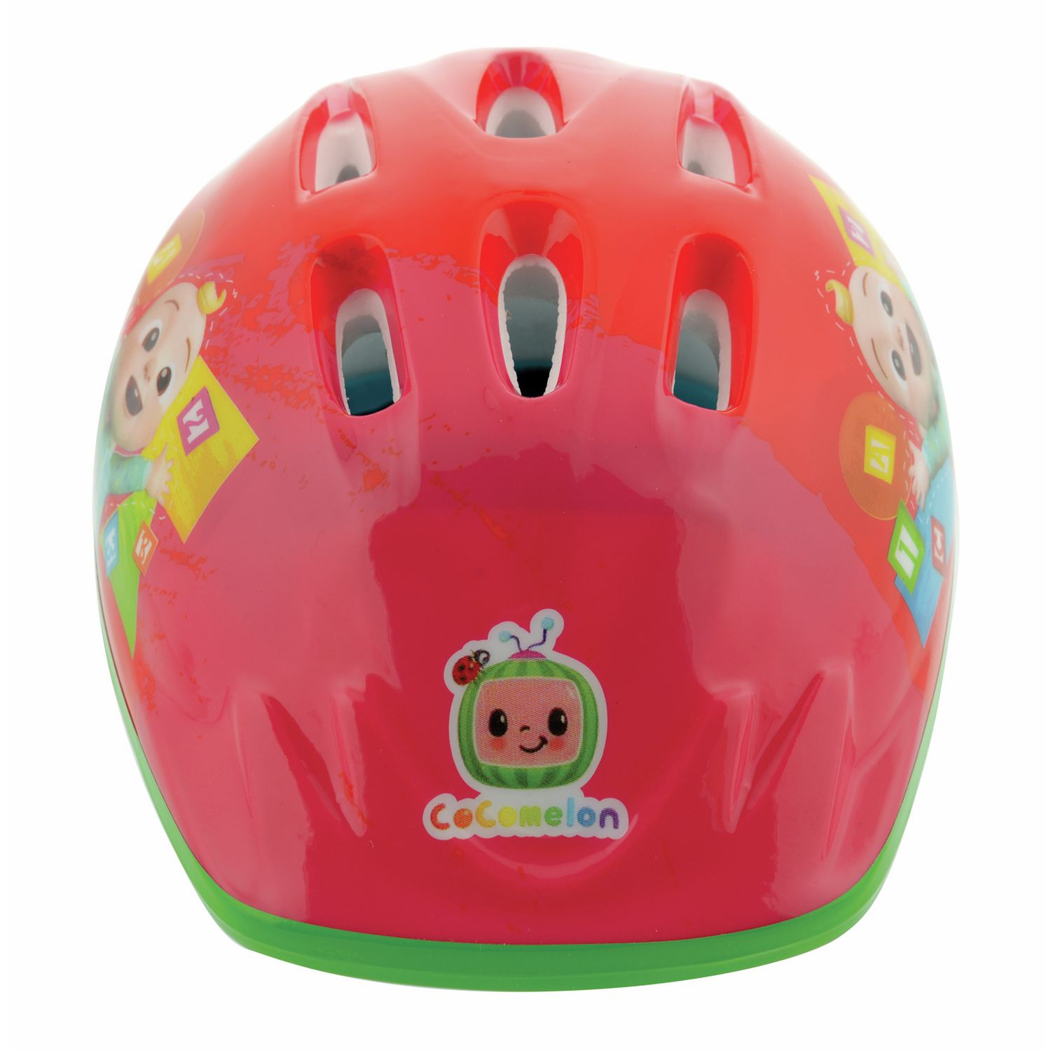 CoComelon multicolour kids bike helmet, imported from the UK