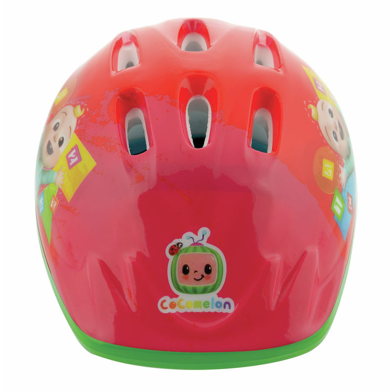 CoComelon multicolour kids bike helmet, imported from the UK