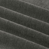 Furn Soft Chenille Blackout Eyelet Curtains - Charcoal - 168x229cm