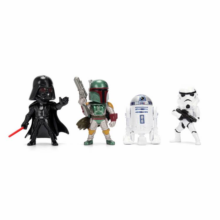 Jada Toys Star Wars Metalfigs 4-pack 2.5 inch - British product