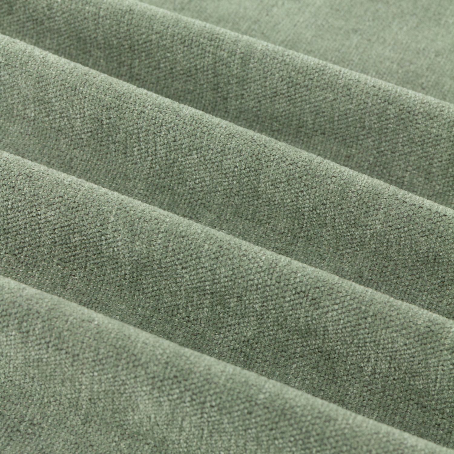 Furn Soft Chenille Blackout Eyelet Curtains - Green - 168x229cm