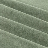Furn Soft Chenille Blackout Eyelet Curtains - Green - 168x229cm
