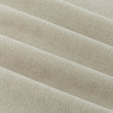 Furn Soft Chenille Blackout Eyelet Curtains - Natural - 229x183cm