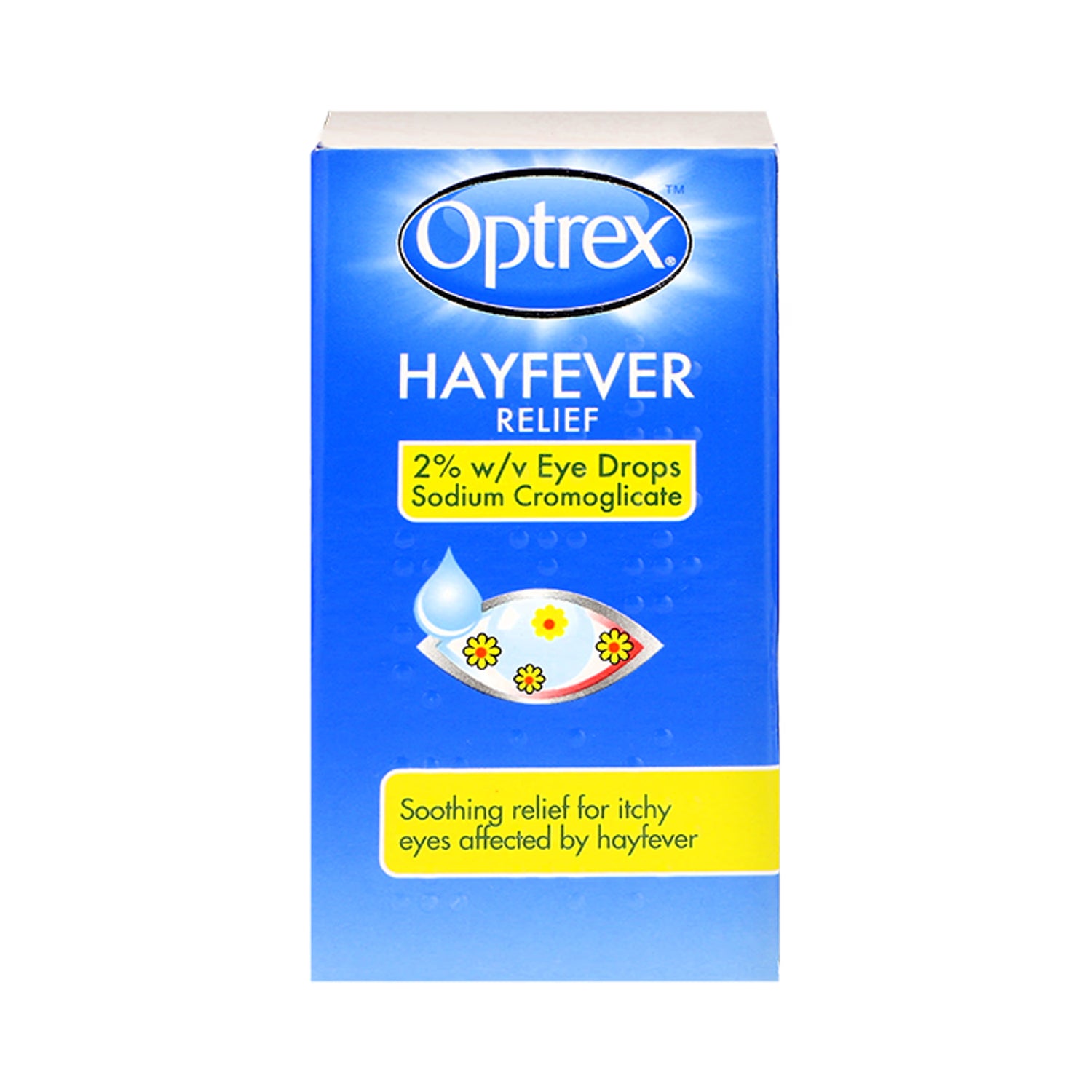 Optrex hayfever relief eye drops 10ml, imported from the UK