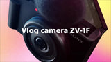 Sony ZV-1F compact vlogging camera with 20mm lens, imported from the UK