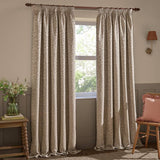 Wylder Grace Leaf curtains taupe 117x137cm - British product