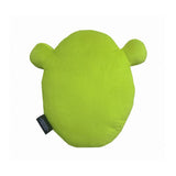 Shrek face cushion green 35x28cm, imported from the UK