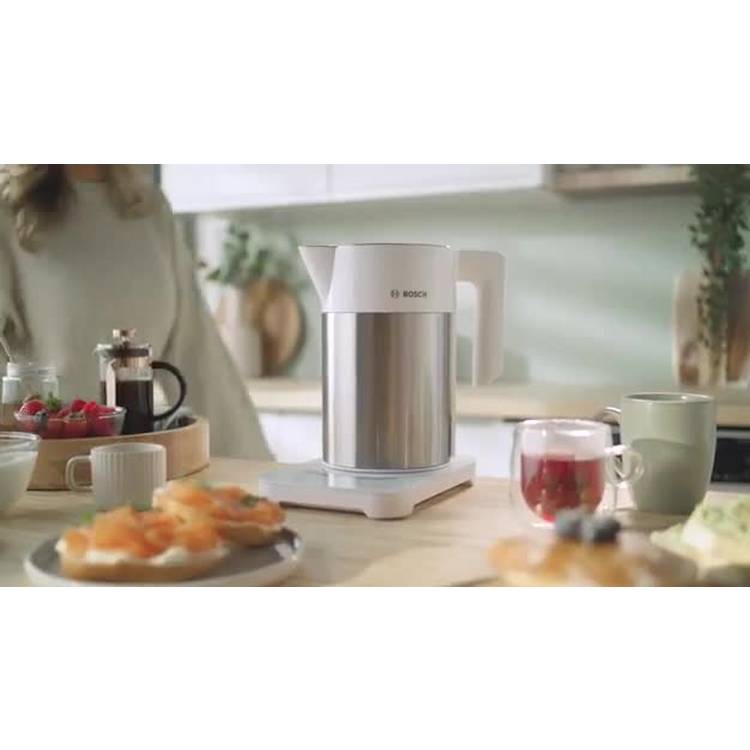Bosch Sky variable temperature kettle white 1.7L - British product