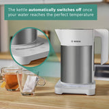 Bosch Sky variable temperature kettle white 1.7L - British product