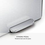 Simplehuman mini recycler pedal bin stainless steel 15 litre, imported from the UK