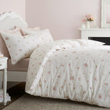Bianca Cotton bedding set vintage rosebud double, UK version