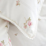 Bianca Cotton bedding set vintage rosebud double, UK version