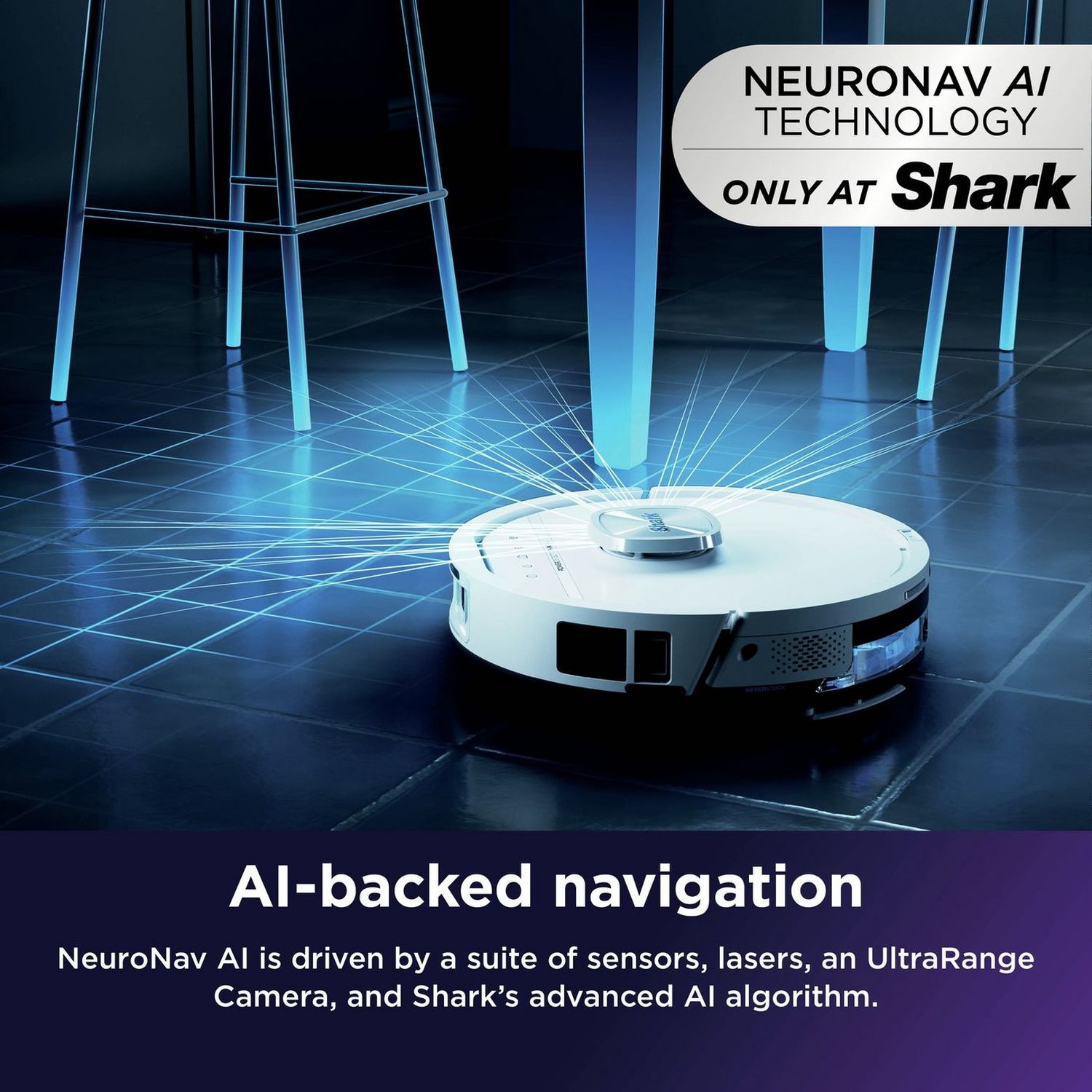 Shark PowerDetect UV Reveal robot vacuum - imported from the UK